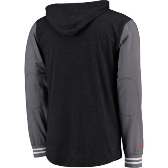 Mitchell & Ness Mid Season Hoodie Tee NWT - Picture 3 of 5